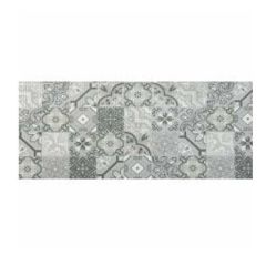 TAPETE ANTIDERRAPANTE AZULEJO CINZA 5MM - 43CM LARGURA KAPAZ