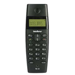 Telefone S/fio Ts40id Preto - Intelbras