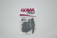 Bucha Plastica 07mm 10 Pecas Goma Bric