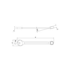 Chave Combinada 12mm Tramontina