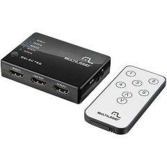 Tv Switch Hdmi 5 Em 1 Multilaser