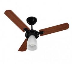 Ventilador Tron Marbela 220v 3 Pas Mogno/cvm Preto