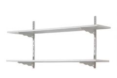 Prateleira Prat-k 1.5x20x100cm Facilit Branca