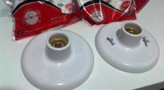 Plafon Reue Ilumi E-27 Plast.c/bocal Porcelana