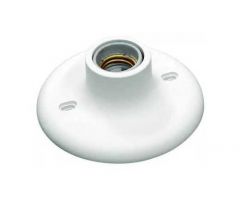 Plafon Marques E-27 Plast.c/bocal Porcelana