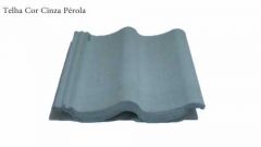 Telha Concreto B.bonita O.marina 33 X 42cm Cinza