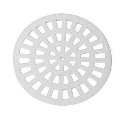 Grelha Astra Gr 7 15,0 X 15,0cm Redonda Branca