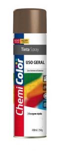 Tinta Spray Chemicolor Brilhante Marron 400ml