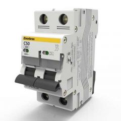 Disjuntor Din Enerbras Bipolar C50/2 230/400v