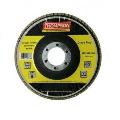 Disco Desbaste Flap 4.1/2 G80 115x22.2mm Thompson