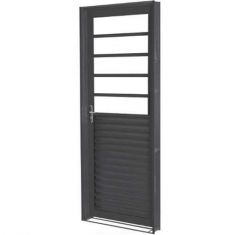 Porta Aco Crv Mista S/p 12 X 84 X 215cm Esquerda