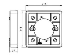 CONVERSOR ACABAMENTO VALVULA DESCARGA QUARTER E FLUX - TIGRE