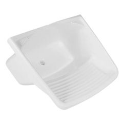 Tanque Plastico Lavar Roupa 24 Litros Branco - Metasul