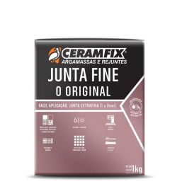 Rejunte 1kg Junta Fine Grafite Ceramfix
