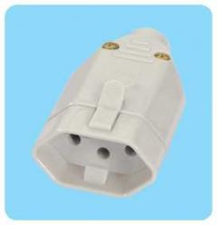 Plug 2p+t 20a Pad 180º Juncao Femea Fame