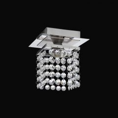 Luminaria Cristal Lizzie Sobrepor 50w 1xg9 160 X 100mm