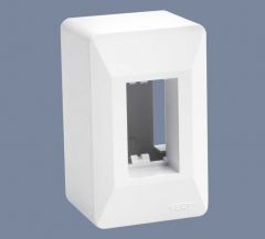 Caixa C/placa 1 Modulo - Externa Modular - Modulare/evidence
