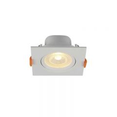 Spot Led Embutir Quadrado 6w 25.000h 410lm 3000k Blumenau