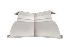 Acabamento Forro Pvc Clique Canto Interno Branco Plasbil