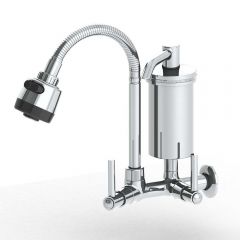 Torneira Injetplast 2167 C-70 Cromada Purificador Parede