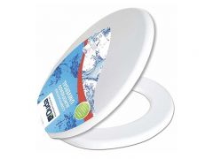 Assento Sanitario Duda Universal Almofadado Branco