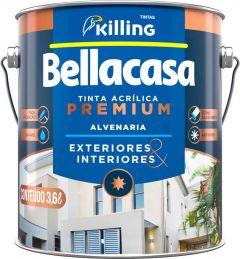 Tinta Bellacasa Acrilica Premium 3.6 Litros Branco