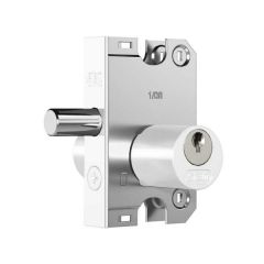 FECHADURA PORTAS E JANELAS VIDRO 2001 BRANCO C. OVAL - STAM