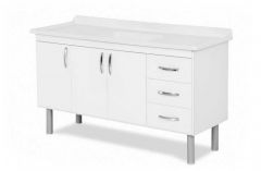 Armario 144cm Toquio Branco Rorato