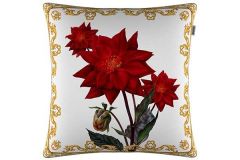 Capa P/ Almofada Veludo Mescla Estampada 45 X 45cm Floral