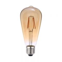 Lampada Led Retro Pera 4w E27 15.000h 360lm 2200k Blumenau