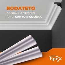 Coluna Moldura Rodateto F80 2 Pecas Epex