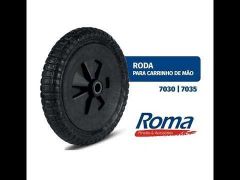 Roda Para Carrinho De Mao 3/4 Roma