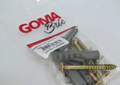 Parafuso Mad.chip. 6.0 X 50mm + Bucha 10mm 4 Pecas