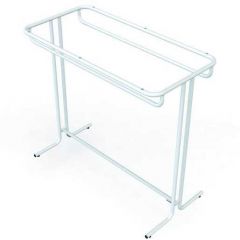 Balcao Cabideiro Duplo Branco Dicarlo