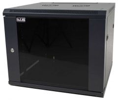 Rack Mini 19" 9u 600 X 600mm Parede Preto Evus
