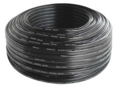 MANGUEIRA AGRICOLA TRANCADA PRETA 500 PSI X 1/2" - 1 METRO