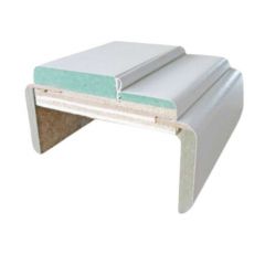 BATENTE COMPOSTO SMART 14CM X 2.10 METROS BRANCO - PORTERIT