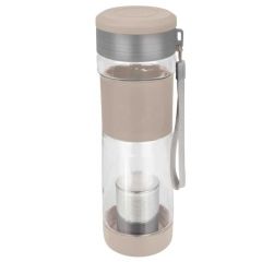 Garrafa Com Infusor 550ml - Bege - Mor