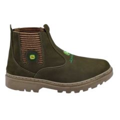 Botina Couro Nobuck Capim Nº 40 S.amarok Jhon Deere - Pottro