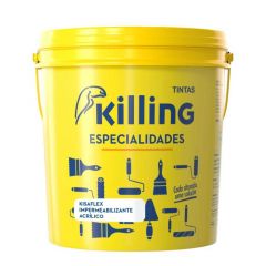 IMPERMEABILIZANTE PAREDES E TETOS 15LT - BRANCO - KISAFLEX