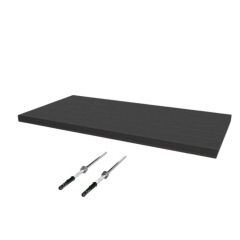 PRATELEIRA FIRENZE SUP. INVISIVEL 100X20CM NERELLO - DICARLO