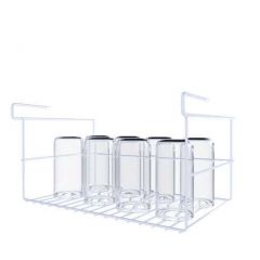 Cesto Suspenso Otimizee Medio 32.9 X 22.1cm Branco - Dicarlo