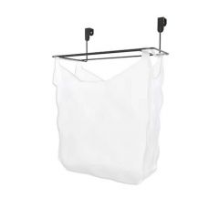 SUPORTE SACOLA PARA PORTA OTIMIZEE 30 X 10.5CM PRETO DICARLO