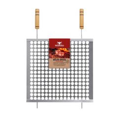 Grelha Churrasco Aco Carbono - Moeda - Cromada - Gaucho Gril