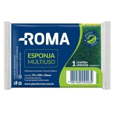 Esponja Multiuso Para Limpeza Dupla Face 1.8 X 7 X 10cm Roma