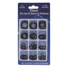 Anel Vedacao Oring Multiuso Kit 50 Pecas - Western