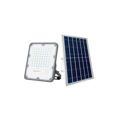 Projetor Led Solar 50w - Ip65 6500k - 6 Horas - Kian