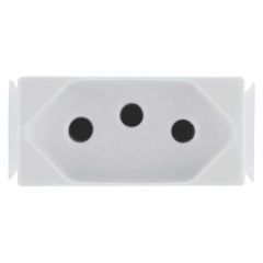 MODULO TOMADA 2P+T 20A - ARIA BRANCA - TRAMONTINA