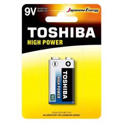 BATERIA ALCALINA 9V HIGH POWER - TOSHIBA