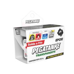 Cola Epoxi Solda a Frio Transparente 35.8g - Pegatanke